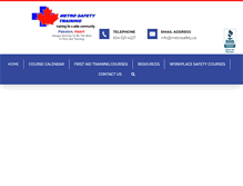 Tablet Screenshot of metrosafety.ca