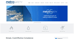 Desktop Screenshot of metrosafety.co.uk